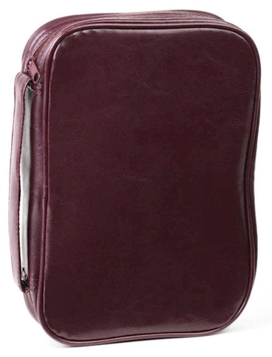 Bible Cover - Leatherette Classic, Extra, Extra Large, Burgundy