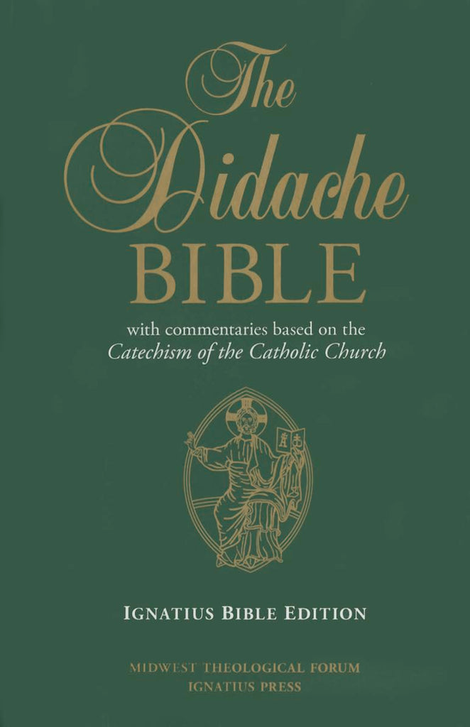 The Didache Bible Ignatius Bible Edition Hardcover Veritas Catholic
