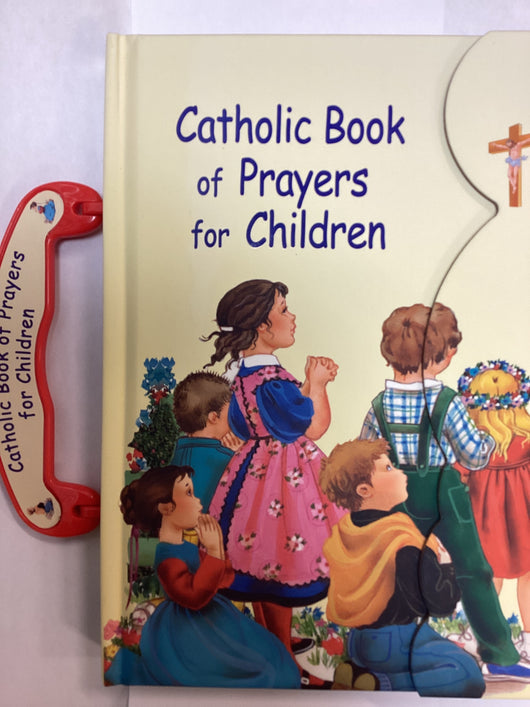 Catholic Book of Prayers for Children Board Book with Handle