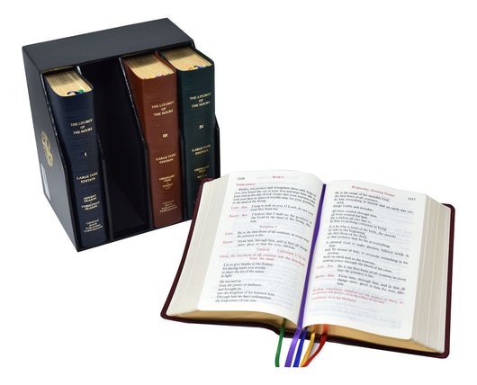Liturgy of the Hours (Set of 4) Large Type Edition