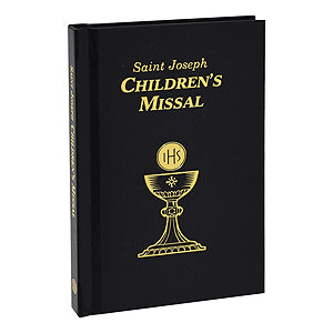 Saint Joseph Children's Missal - Black Cover