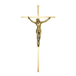4.25” Brass Crucifix