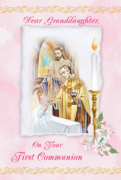 Dear Granddaughter, On Your First Communion