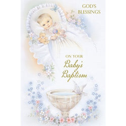 Greeting Card - Baby Baptism