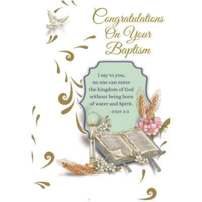 Greeting Card - Adult Baptism