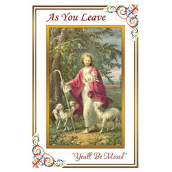 Greeting Card - As You Leave