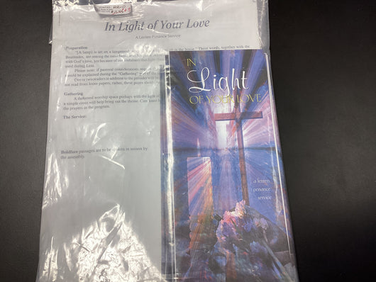 In Light Of Your Love - A Lenten Penance Service