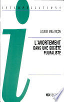 L’Avortement Dans Une Societe Pluraliste