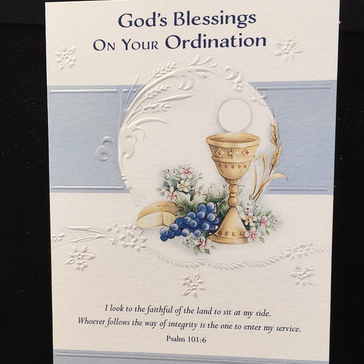 Greetings of Faith - God’s Blessings on Your Ordination