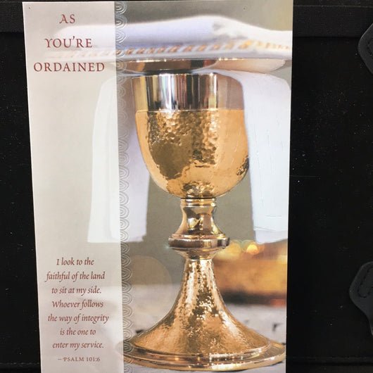 Greetings of Faith - As You’re Ordained