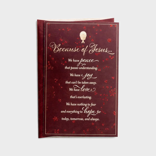 Because of Jesus - Boxed Cards