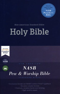 New American Standard Bible Pew and Worship Bible