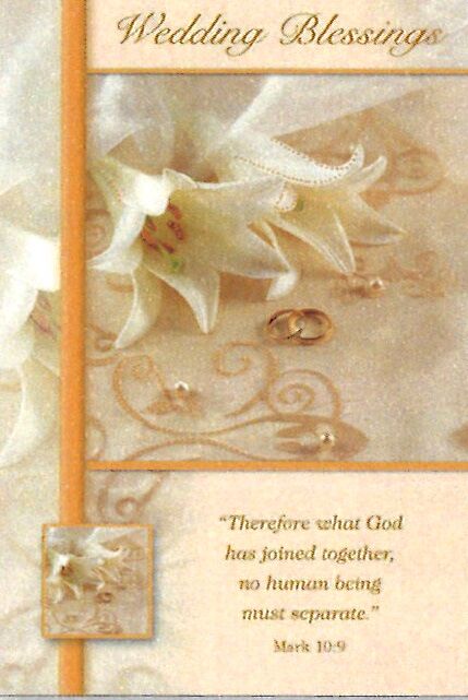 Greetings of Faith - Wedding Blessings - Greeting Card