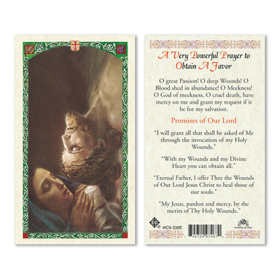 Prayer for Favour Prayer Card