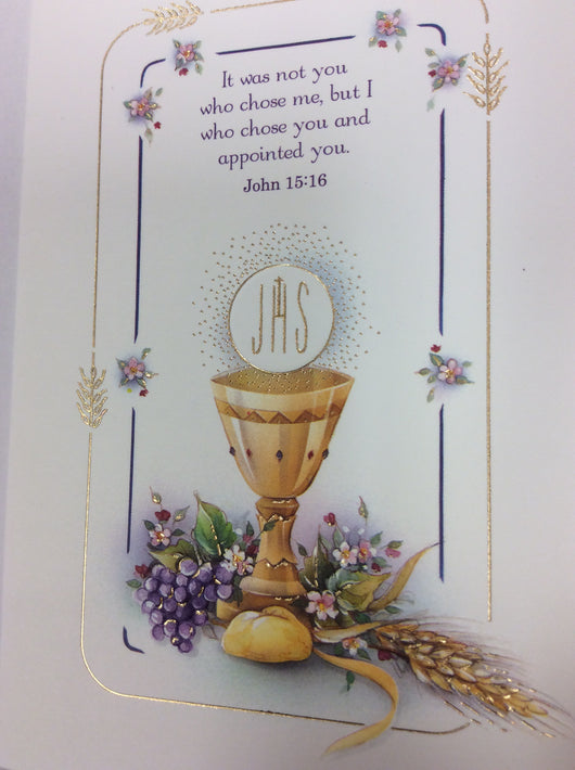 Greetings of Faith - Congratulations on your Ordination - Greeting Card