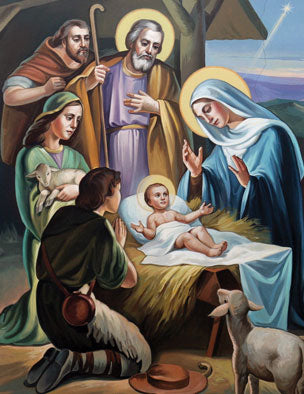 Christmas Cards- Pack of 10 - Nativity