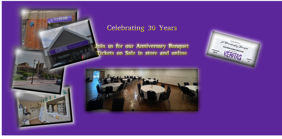 Celebrating 30 Years of Veritas and Anniversary Invitation