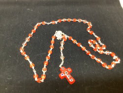 Genuine Red Murano Glass Rosary