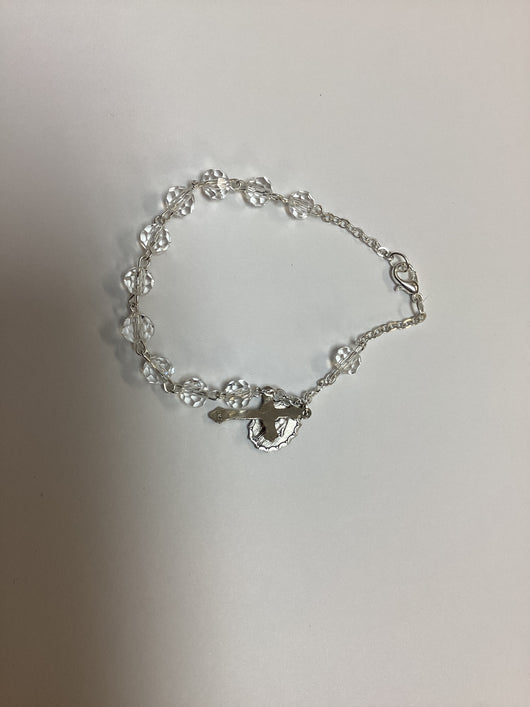 Birthstone Rosary Bracelet - April