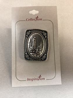 Our Lady of Fatima Visor Clip