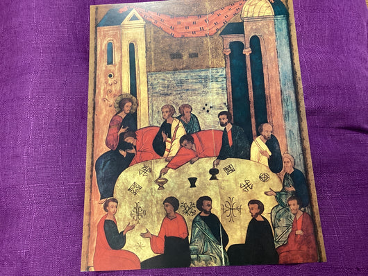 Icon Print of the Last Supper
