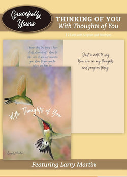 Thinking of You Hummingbird Boxed Cards (12)