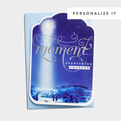 In a Moment Everything Changed Christmas Value Box of 18 Cards