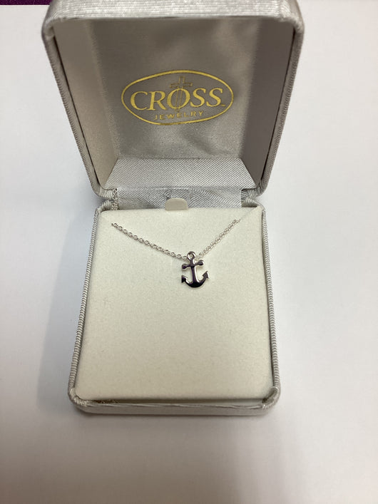 Anchor Cross Necklace