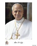 Official 8x10 Portrait of Pope Leo XIV With Signature