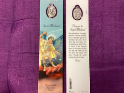 Saint Michael Bookmark with Medal