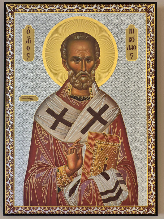Icon of Saint Nicholas - Medium Size