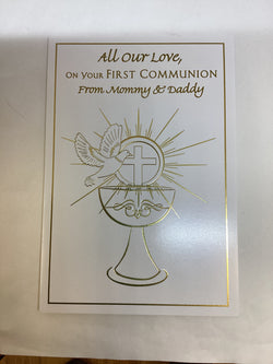 Greeting Card - First Communion