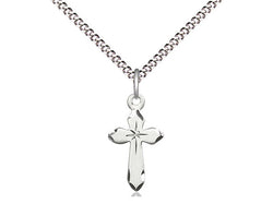 Engraved Cross with 18”Chain