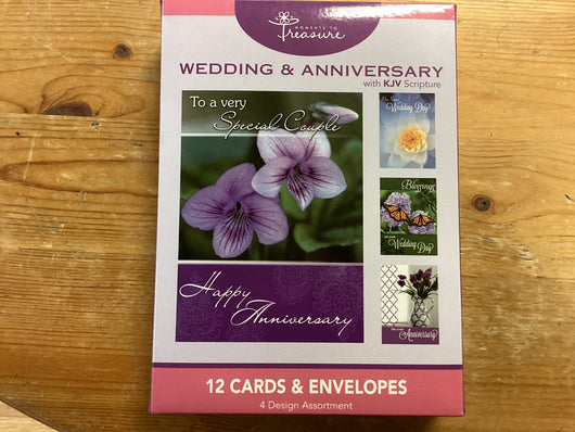 Wedding & Anniversary - to a very Special Couple - Boxed Cards (12)