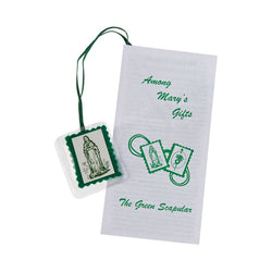 Green Cloth Scapulars