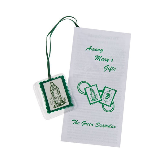 Green Cloth Scapulars