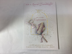 Greeting Card - Granddaughter Confirmation