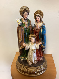 Holy Family Statue 8”