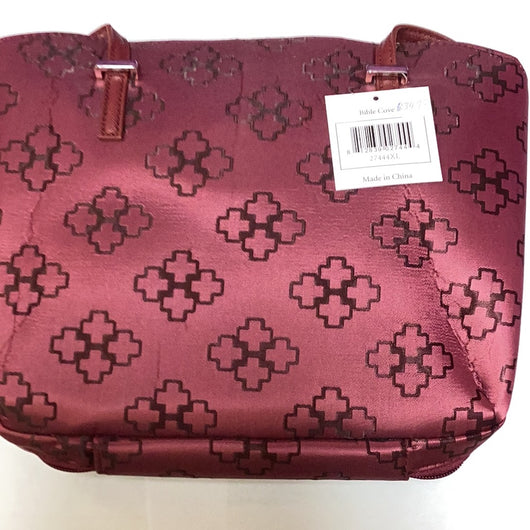 Choose Love Bible Purse Cover, Extra Large, Burgandy