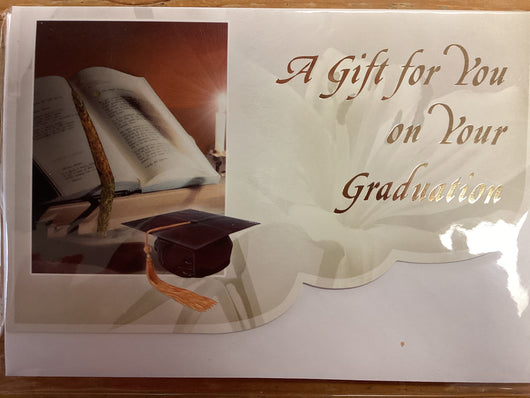 Greeting Card - a Gift for You on Your Graduation