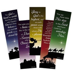 Christmas Silhouette Bookmark Selection