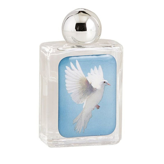 Holy Spirit Glass Holy Water Bottle