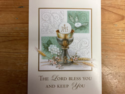 Greeting Card - The Lord Bless you and Keep you