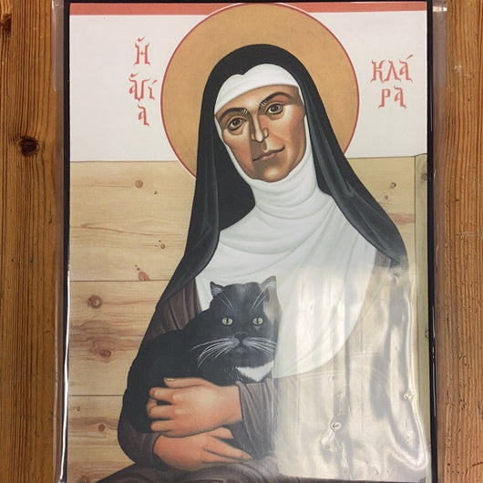 Saint Clare of Assisi - Large Icon