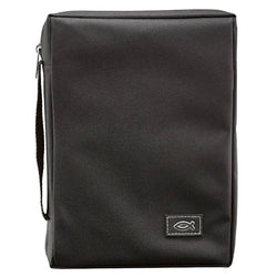 Bible Cover - Black, Large