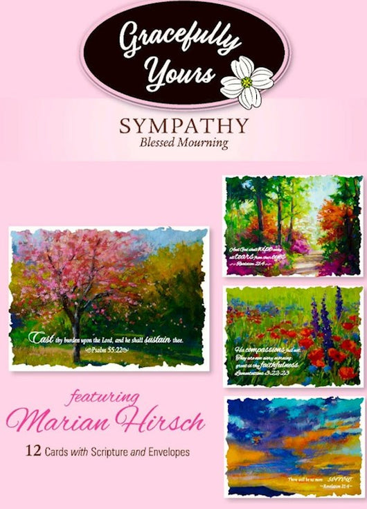 Sympathy Greeting Cards Boxed Blessed Mourning
