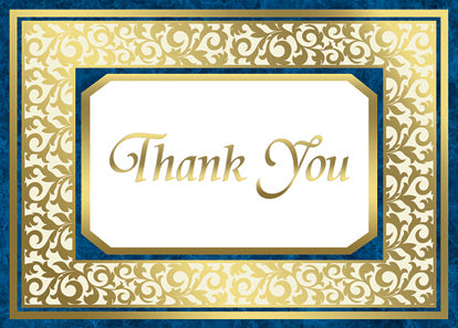 Thank You Note box of 50