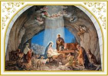 Nativity Christmas Card box of 25