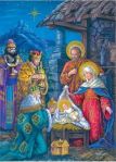 Three Kings Christmas Card Single