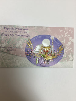 Money Greeting Card - Especially for You as You Receive Your First Holy Communion
